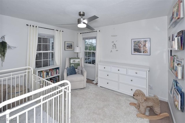17917 Scottsdale Blvd, Shaker Heights, OH 44122 - bedroom featuring carpet flooring and a ceiling fan