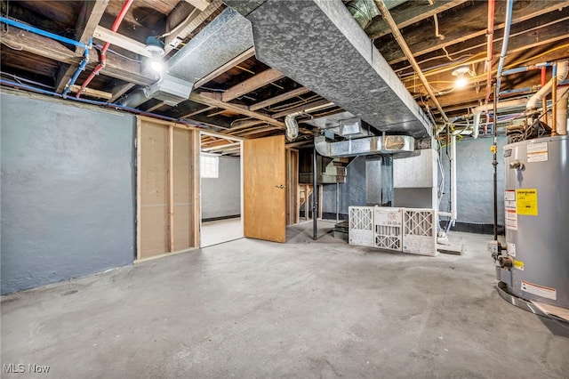 5325 Jefferson Ave, Ashtabula, OH 44004 - below grade area with water heater and heating unit