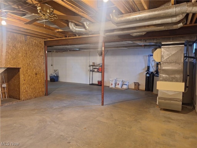 16604 Old State Rd, Middlefield, OH 44062 - unfinished below grade area with a water softener