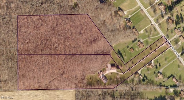 16604 Old State Rd, Middlefield, OH 44062 - aerial overview of property's location with property boundaries highlighted