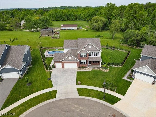 2562 Gianni Way, Richfield, OH 44286 - view of subject property with a heavily wooded area