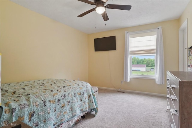 2562 Gianni Way, Richfield, OH 44286 - carpeted bedroom with baseboards and ceiling fan