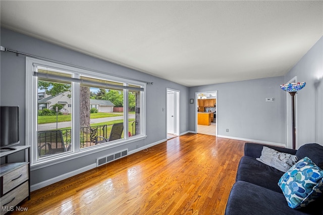 2039 S Green Rd, South Euclid, OH 44121 - living room with wood finished floors and baseboards
