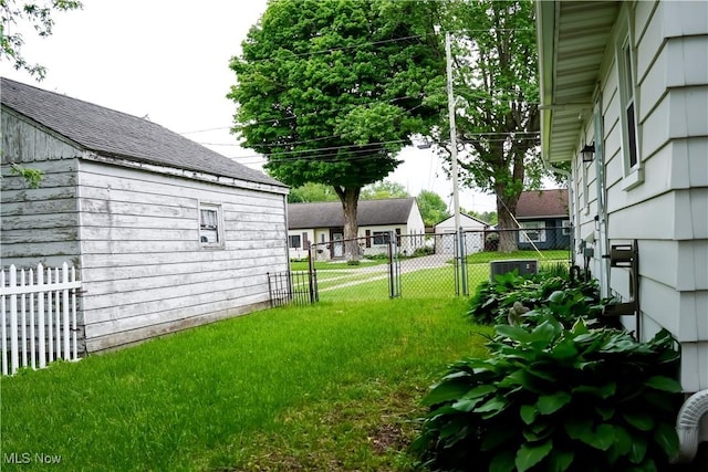 2007 W 59th St, Ashtabula, OH 44004 - view of yard with cooling unit