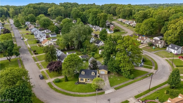 3304 Tangent St, Youngstown, OH 44502 - aerial view of residential area with a forest