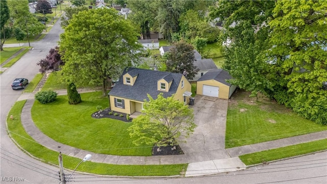 3304 Tangent St, Youngstown, OH 44502 - aerial view of property and surrounding area