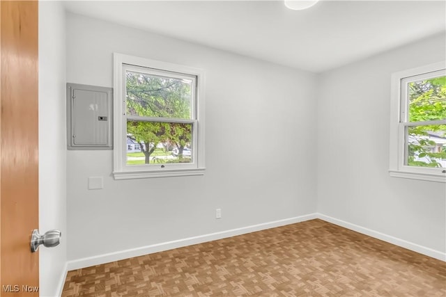 3304 Tangent St, Youngstown, OH 44502 - unfurnished room with electric panel and baseboards