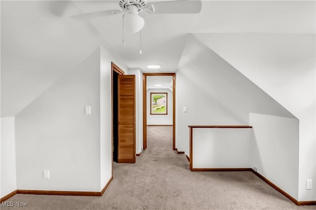 3304 Tangent St, Youngstown, OH 44502 - bonus room with carpet, a ceiling fan, and baseboards
