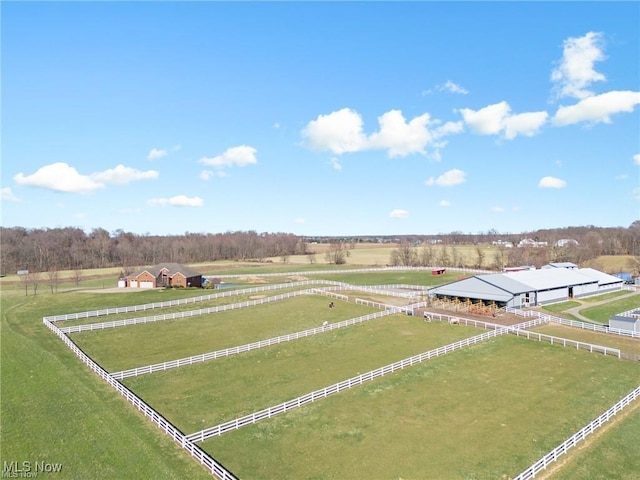 10366 Immel St NE, Canton, OH 44721 - overview of rural landscape with agricultural land