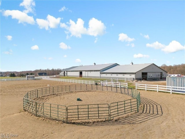 10366 Immel St NE, Canton, OH 44721 - view of community with an outdoor riding arena and a rural view