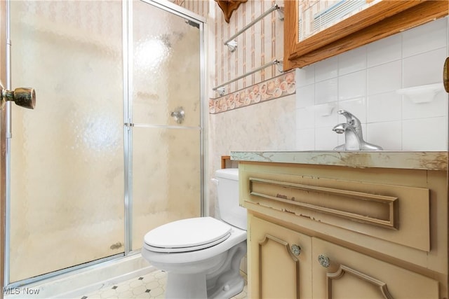 4512 Conestoga Trl, Copley, OH 44321 - bathroom with toilet, a shower stall, and vanity