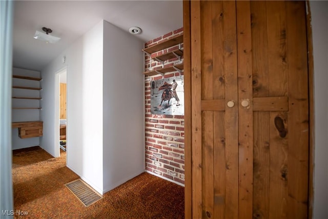 142 Marion Ave, Mogadore, OH 44260 - hallway with carpet flooring and baseboards