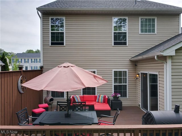 218 Treetop Spur, Copley, OH 44321 - deck with an outdoor living space