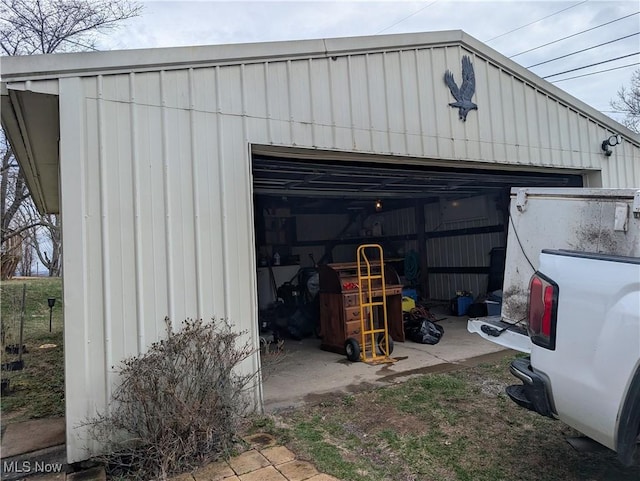 50364 Carroll Rd, East Liverpool, OH 43920 - view of detached garage
