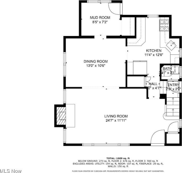 4206 Bushnell Rd, University Heights, OH 44118 - property floor plan