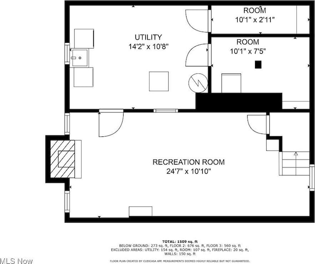 4206 Bushnell Rd, University Heights, OH 44118 - home floor plan