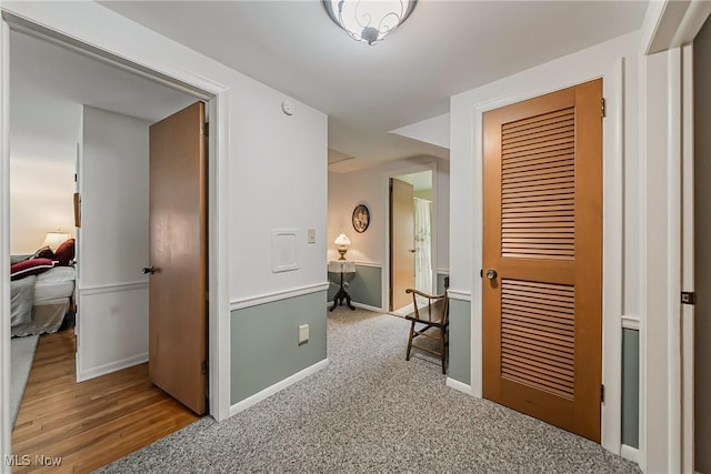 20110 Carolyn Ave, Rocky River, OH 44116 - corridor with baseboards and carpet flooring