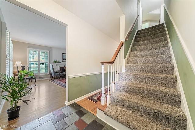 20110 Carolyn Ave, Rocky River, OH 44116 - stairs with wood finished floors