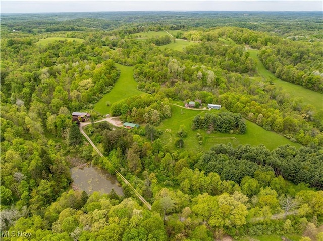 15216 Grove Rd SE, Port Washington, OH 43837 - drone / aerial view of a heavily wooded area