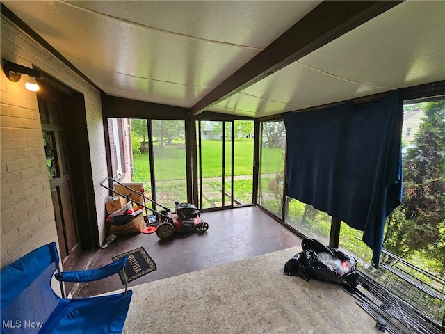 72 Idaho Rd, Austintown, OH 44515 - view of unfurnished sunroom