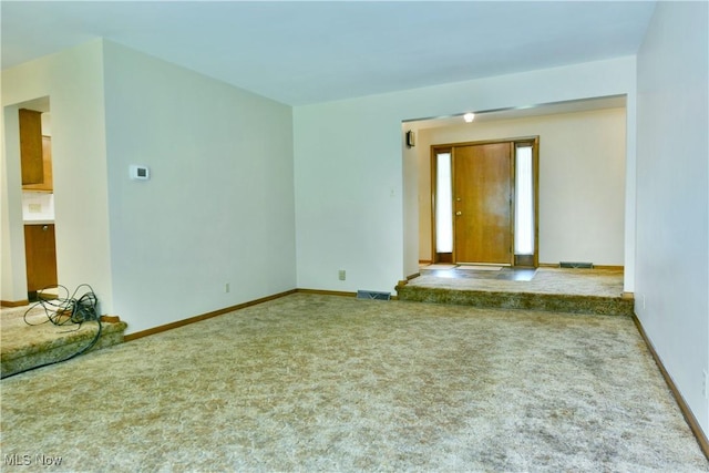 3763 E River Rd, Newton Falls, OH 44444 - spare room featuring carpet floors and baseboards