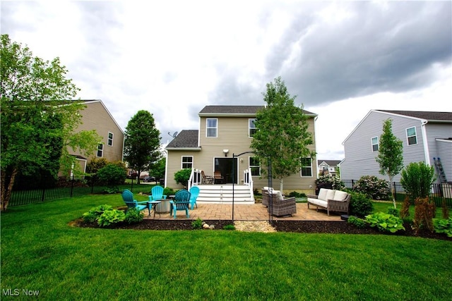 3253 Seven Bridges Rd, Medina, OH 44256 - back of house featuring a patio area and outdoor lounge area