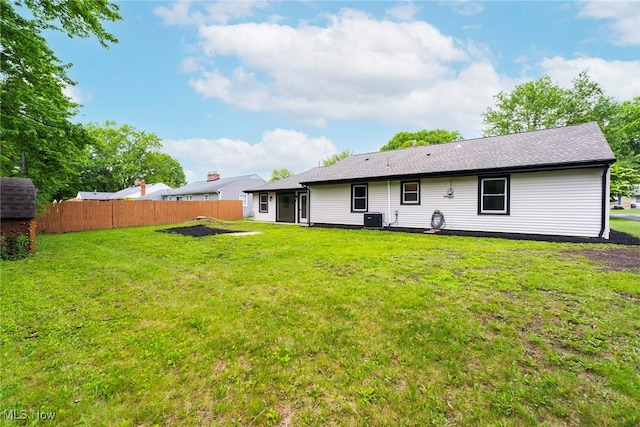 351 Cranberry Run, Boardman, OH 44512 - rear view of house with central AC unit