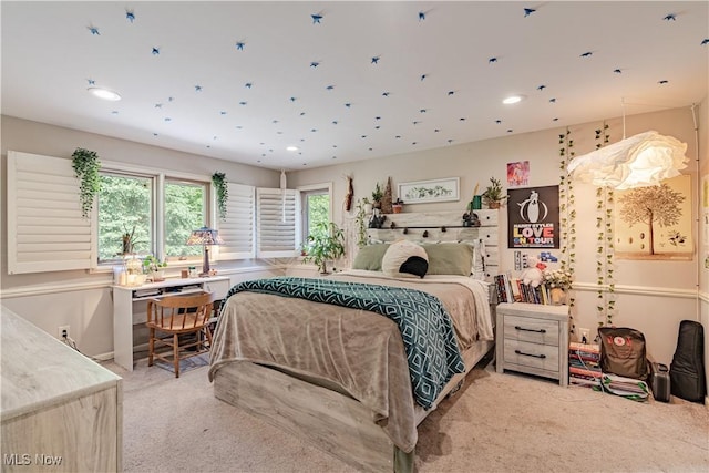 30699 Gates Mills Blvd, Pepper Pike, OH 44124 - bedroom with carpet and recessed lighting