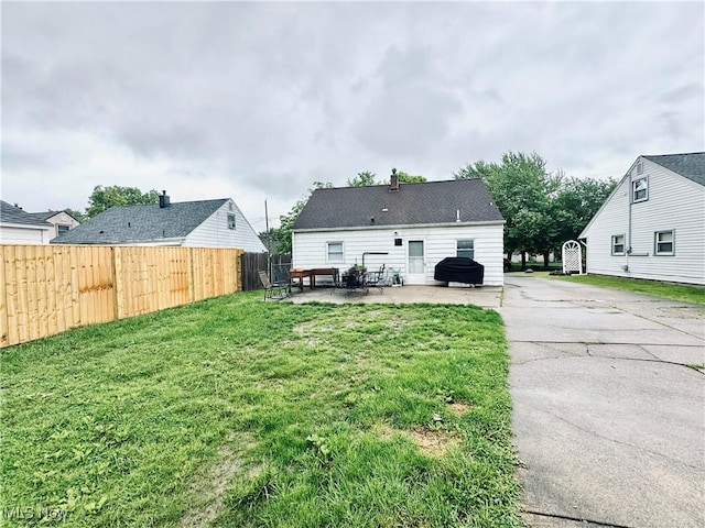 156 N Beverly, Austintown, OH 44515 - back of property with a patio