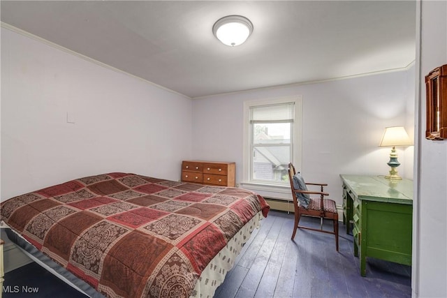 44 W Vine St, Oberlin, OH 44074 - bedroom featuring wood-type flooring and ornamental molding