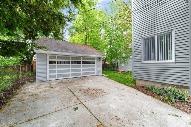 5688 Shawnee Dr, Lyndhurst, OH 44124 - view of detached garage