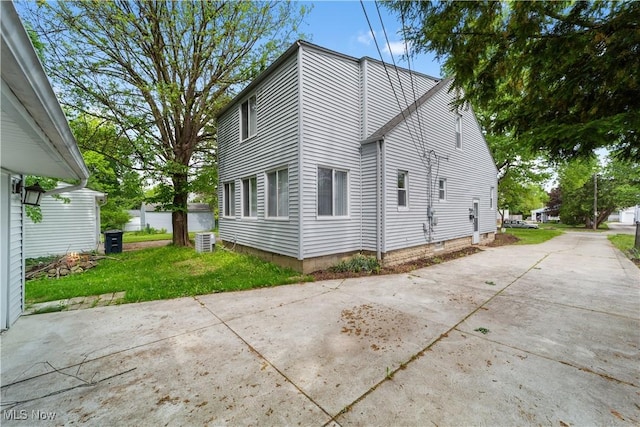 5688 Shawnee Dr, Lyndhurst, OH 44124 - view of property exterior featuring central air condition unit