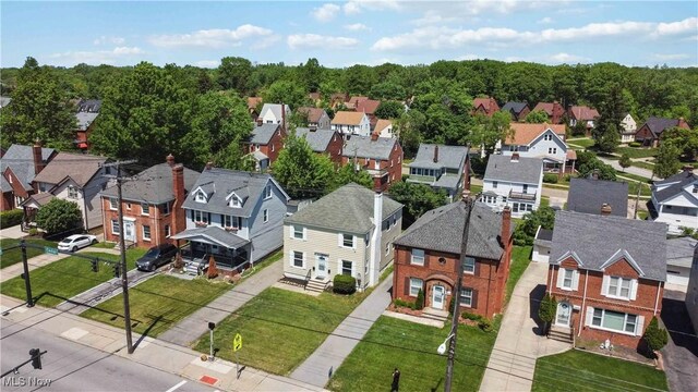 13641 Cedar Rd, University Heights, OH 44118 - aerial view of residential area