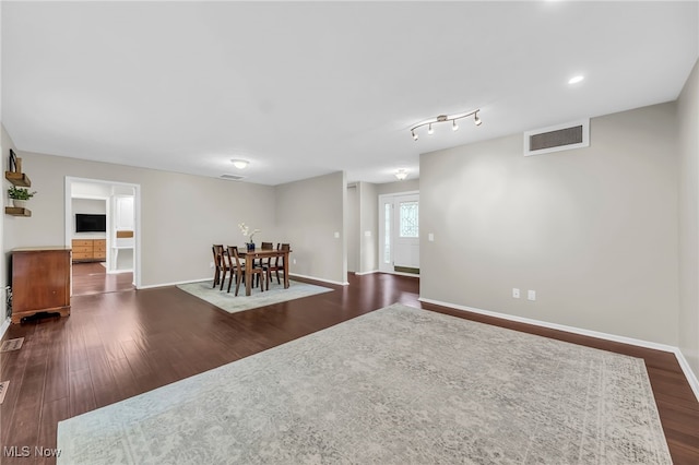 17404 Falling Water Rd, Strongsville, OH 44136 - spare room with dark wood finished floors and baseboards