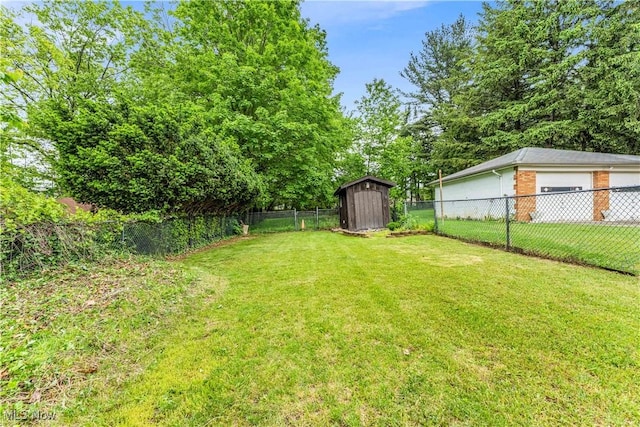 10701 Mountview Ave, Garfield Heights, OH 44125 - view of yard featuring a detached garage
