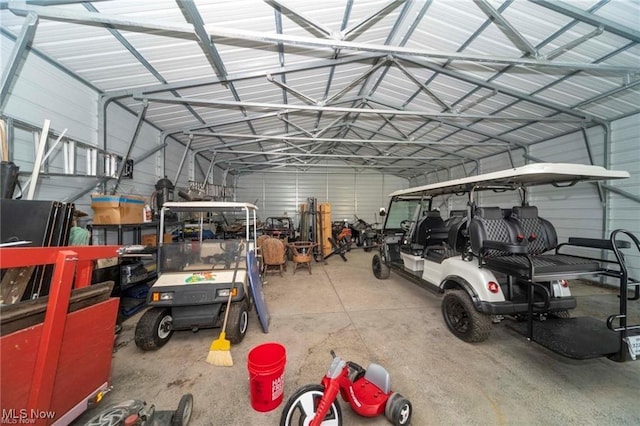 410 E Main St, Lakeside-Marblehead, OH 43440 - garage with metal wall