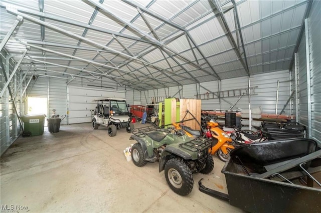 410 E Main St, Lakeside-Marblehead, OH 43440 - garage featuring metal wall