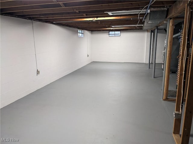 871 Chinook Ave, Akron, OH 44305 - basement featuring concrete block wall