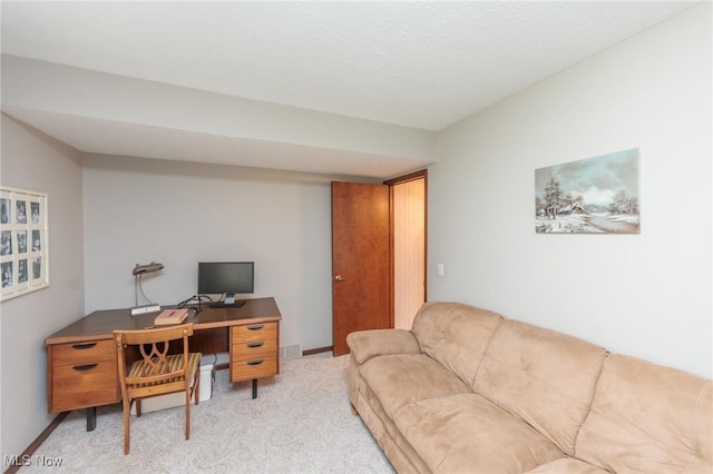 5761 Goodman Cir, North Royalton, OH 44133 - home office with light colored carpet