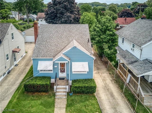 1923 15th St SW, Akron, OH 44314 - drone / aerial view