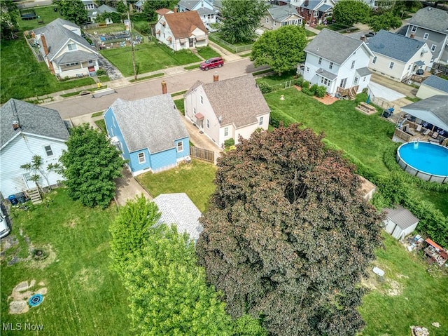 1923 15th St SW, Akron, OH 44314 - aerial view of residential area
