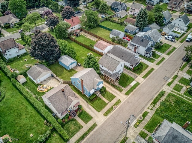 1923 15th St SW, Akron, OH 44314 - aerial perspective of suburban area
