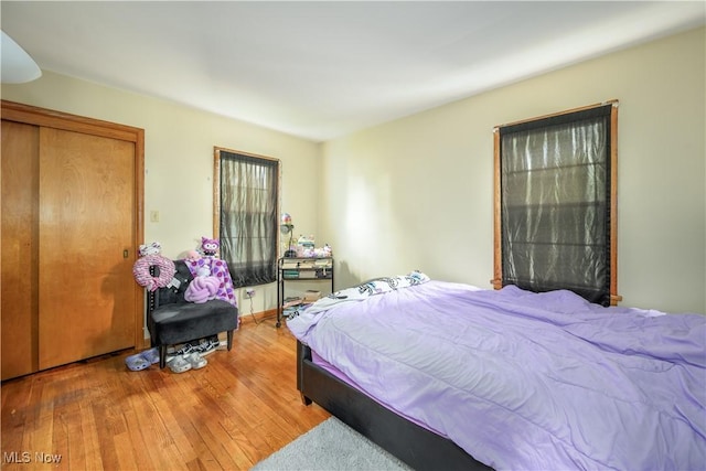 1923 15th St SW, Akron, OH 44314 - bedroom with wood finished floors