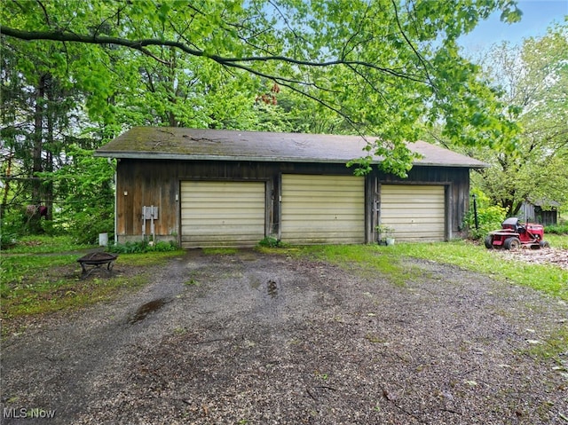 3912 Austinburg Rd, Ashtabula, OH 44004 - view of detached garage