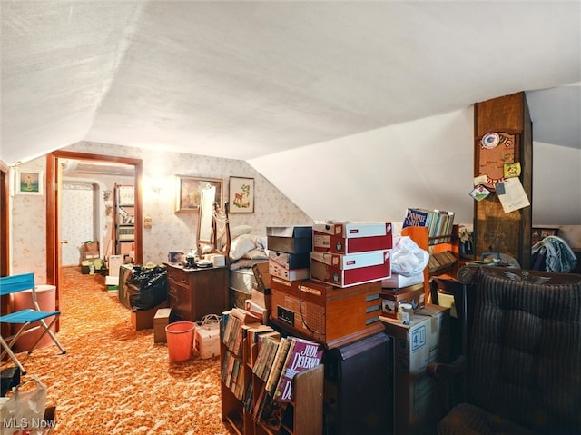 3912 Austinburg Rd, Ashtabula, OH 44004 - office space with lofted ceiling and carpet floors