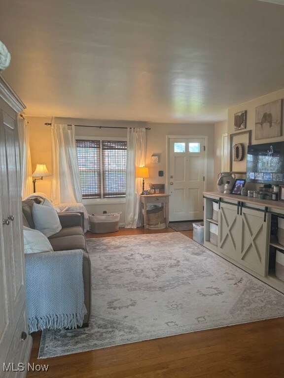 1505 N 14th St, Cambridge, OH 43725 - living area with wood finished floors