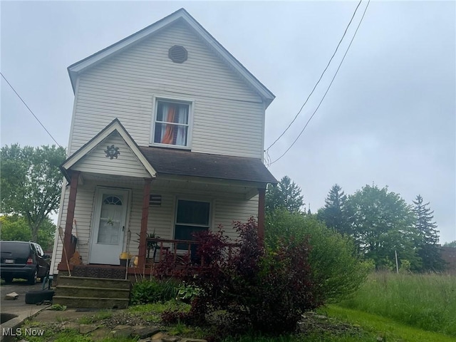 1639 Butler Ave, Youngstown, OH 44509 - view of front of home with a porch