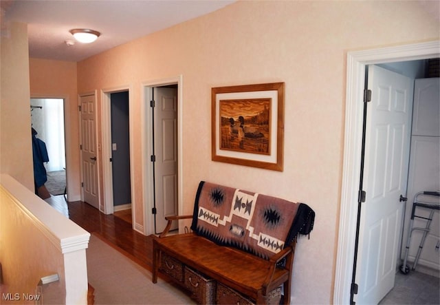 7711 Marewood Pl, Painesville, OH 44077 - corridor featuring wood finished floors and baseboards
