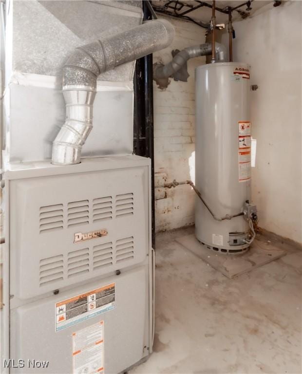 3525 Raymont Rd, University Heights, OH 44118 - utilities with water heater and heating unit