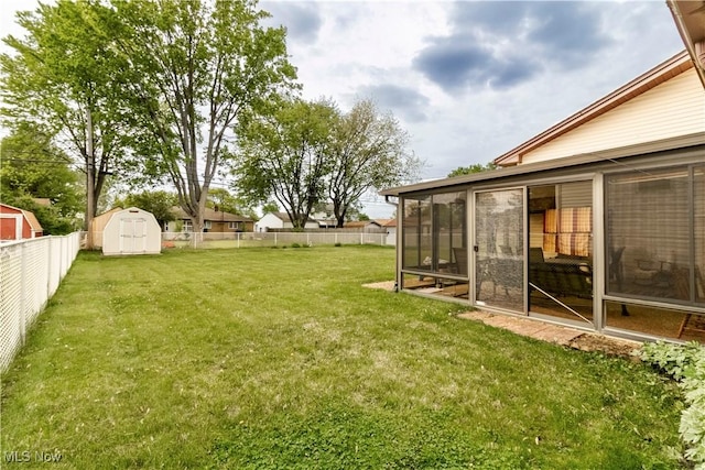 1922 W 38th St, Lorain, OH 44053 - view of yard featuring a sunroom